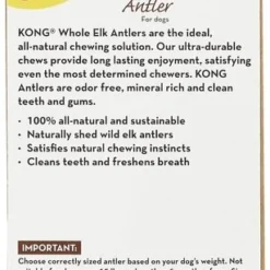 KONG Wild Whole Elk Antler Dog Chew 15 KONG Wild Whole Elk Antler Dog Chew -KONG Toys Shop 88731 PT8. SY630 V1605323212