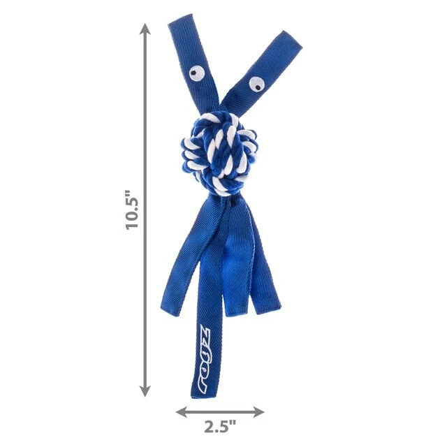ROGZ by KONG Cowboyz Knot Dog Toy, Color Varies 4 ROGZ by KONG Cowboyz Knot Dog Toy, Color Varies - Image 2