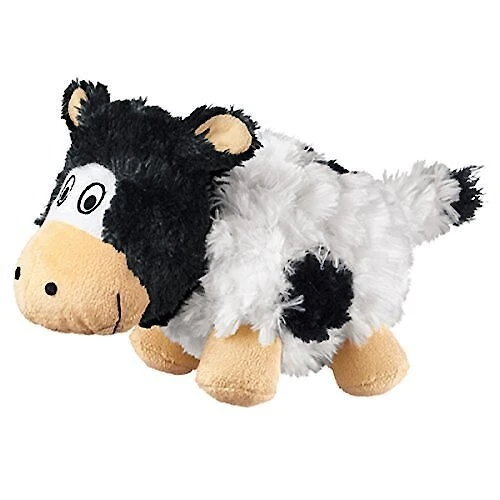 KONG Barnyard Cruncheez Cow Dog Toy 6 KONG Barnyard Cruncheez Cow Dog Toy - Image 4