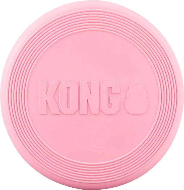 KONG Puppy Flyer Dog Toy, Color Varies 3 KONG Puppy Flyer Dog Toy, Color Varies