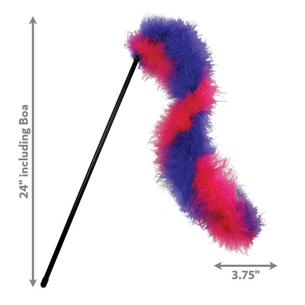 KONG Twisted Boa Teaser Cat Toy, Color Varies 4 KONG Twisted Boa Teaser Cat Toy, Color Varies - Image 2