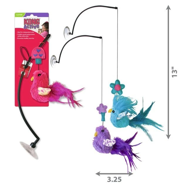 KONG Window Teaser Cat Toy 5 KONG Window Teaser Cat Toy - Image 3