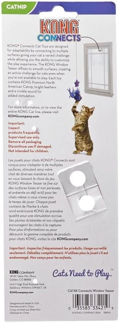 KONG Window Teaser Cat Toy 7 KONG Window Teaser Cat Toy - Image 5